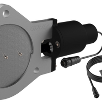 QTP 4in Bolt-On QTEC Electric Cutout Valve - Single - Exhaust Mufflers & Tips