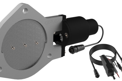 QTP 4in Bolt-On QTEC Electric Cutout Valve - Single - Exhaust Mufflers & Tips