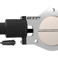 QTP 4in Bolt-On QTEC Electric Cutout Valve - Single - Exhaust Mufflers & Tips