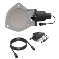 QTP 4in Bolt-On QTEC Electric Cutout Valve - Single - Exhaust Mufflers & Tips