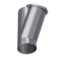 QTP 4in Weld-On QTEC Exhaust Cutout Y-Pipe - Mufflers & Tips