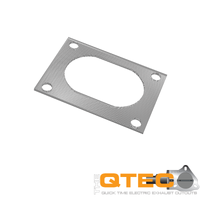 QTP Bolt-On QTEC Low Profile 4 Bolt Gasket - Exhaust Mufflers & Tips