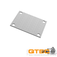 QTP Bolt-On QTEC Low Profile Cover Plate - Fabrication