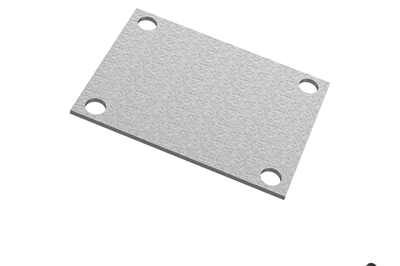 QTP Bolt-On QTEC Low Profile Cover Plate - Fabrication