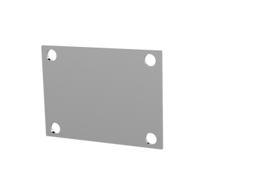 QTP Bolt-On QTEC Low Profile Cover Plate - Fabrication