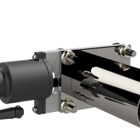 QTP Bolt-On QTEC Low Profile Oval Electric Cutout Valve - Exhaust Mufflers & Tips