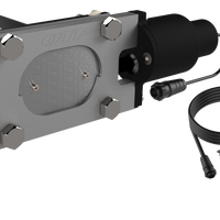 QTP Bolt-On QTEC Low Profile Oval Electric Cutout Valve - Exhaust Mufflers & Tips
