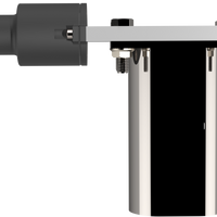 QTP Bolt-On QTEC Low Profile Oval Electric Cutout Valve - Exhaust Mufflers & Tips