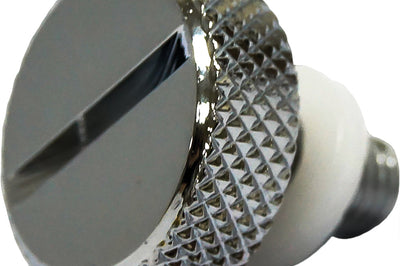 Harddrive Quarter Turn Thumb Screw 1/4 28 Chrome Products