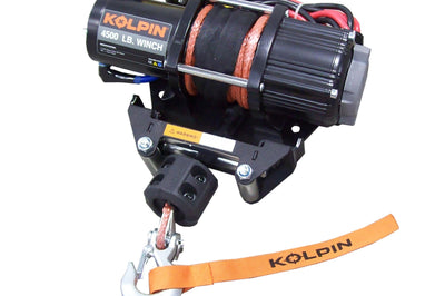Kolpin Quick Mount Winch 4500 Synthetic Kaw - Atv Performance Products