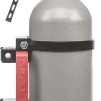 Axia Quick Release Fire Extinguishr Mount W/3.0’’ Clamps Chrome - Black - Atv Performance Products