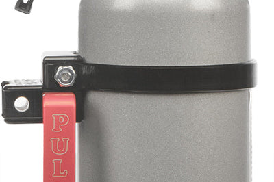 Axia Quick Release Fire Extinguishr Mount W/3.0’’ Clamps Chrome - Black - Atv Performance Products