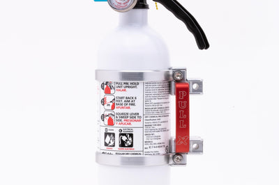 Axia Quick Release Fire Extinguishr Mount W/3.0’’ Clamps Chrome - Silver - Atv Performance Products