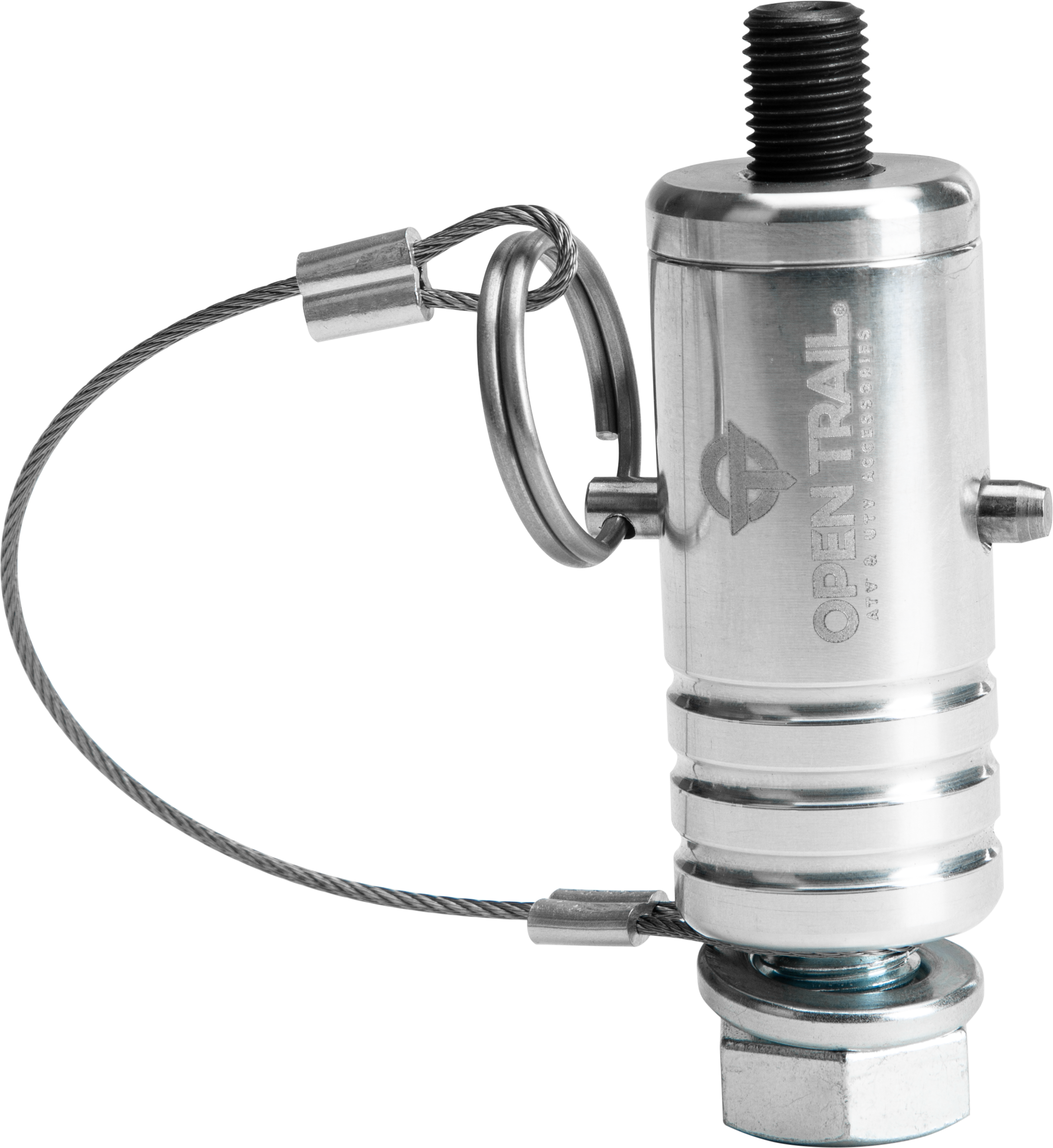 Open Trail Quick-release Whip Mount Polished - Atv Performance Products