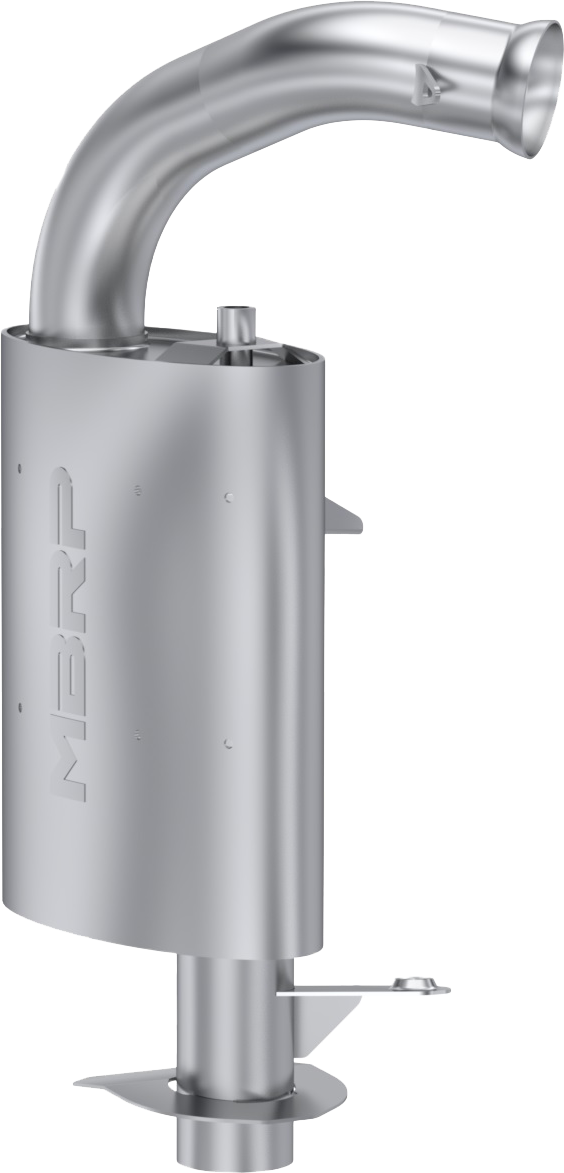 Mbrp Quiet Exhaust 850 Etec Gen5 Sd Lynx Shredder - Snowmobile Collection