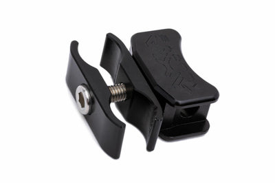 Axia Race Radio Jack Mount- Silver - Black - Atv Performance Products