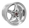 Race Star 92 Drag 15x10.00 5x4.50bc 7.25bs Direct Drill Polished Wheel - Wheels
