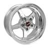 Race Star 92 Drag 15x7.00 5x4.75bc 3.50bs Direct Drill Polished Wheel - Wheels