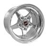 Race Star 92 Drag 17x10.5 5x135bc 6.125bs Direct Drill Polished Wheel - Wheels