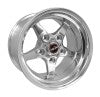 Race Star 92 Drag 17x10.5 5x5.5bc 6.5bs Direct Drill Dark Polished Wheel - Wheels