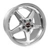 Race Star 92 Drag 17x10.50 5x4.75bc 7.00bs Direct Drill Polished Wheel - Wheels