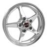 Race Star 92 Drag 17x4.50 5x135bc 1.75bs Direct Drill Polished Wheel - Wheels