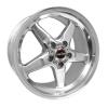 Race Star 92 Drag 17x9.50 5x4.75bc 6.88bs Direct Drill Polished Wheel - Wheels