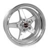 Race Star 92 Drag 17x9.50 5x4.75bc 7.30bs Direct Drill Polished Wheel - Wheels