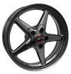 Race Star 92 Drag Bracket Racer 17x4.5 5x115 B.C./ 1.75 B.S. Metallic Gray Wheel - Wheels