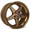 Race Star 92 Drag Bracket Racer 17x4.5 5x4.75BC 1.75BS Bronze Wheel - Wheels