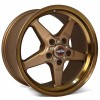 Race Star 92 Drag Bracket Racer 17x9.5 5x4.75BC 6BS Bronze Wheel - Wheels