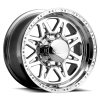 Raceline 888 Renegade 16x10in / 8x165.1 BP / -25mm Offset / 130.81mm Bore - Polished Wheel - Wheels