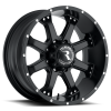 Raceline 991B Assault 16x8in / 6x139.7 BP / 0mm Offset / 106.1mm Bore - Satin Black Wheel - Wheels