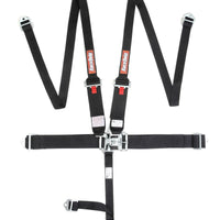 Racequip RaceQuip Black L & 5pt HNR Seat Belt - Safety
