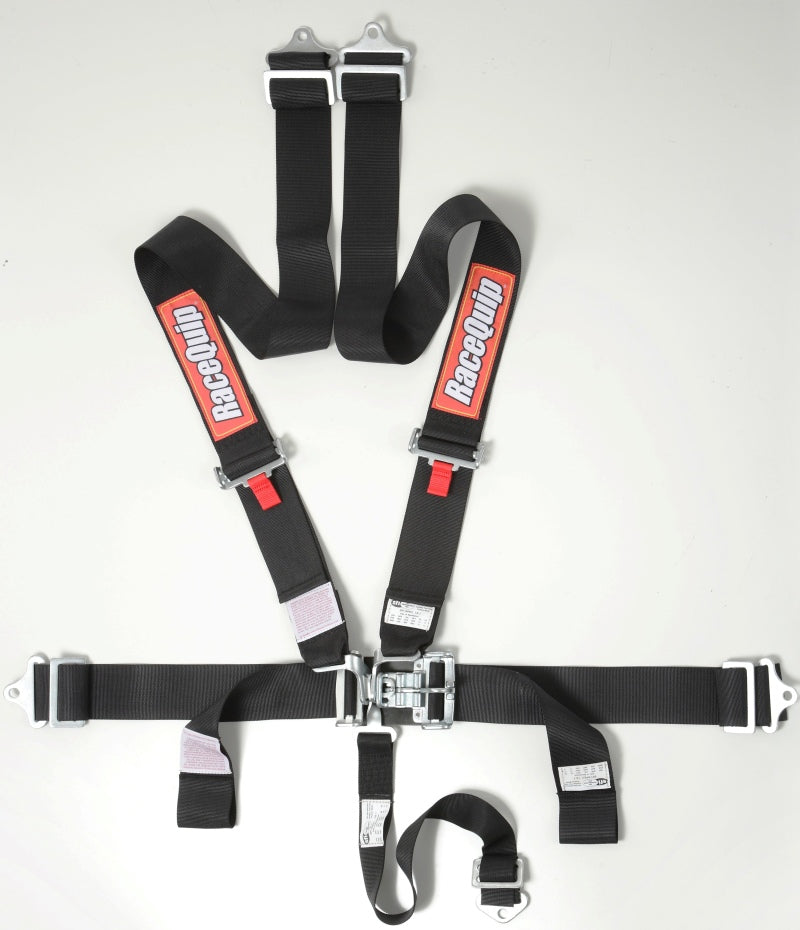 Racequip RaceQuip Black L & 5pt Seat Belt - Safety