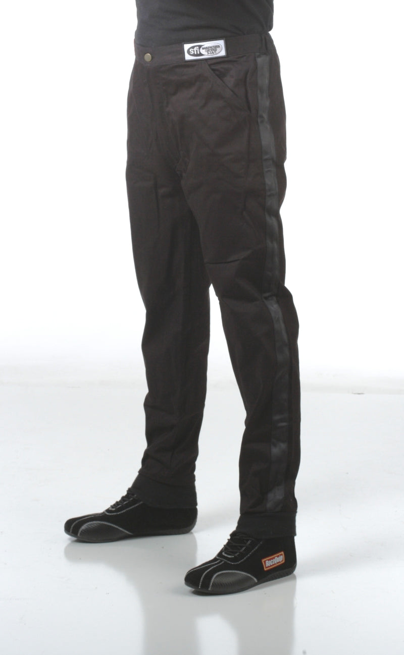 Racequip RaceQuip Black SFI-1 1-L Pants Large - Safety