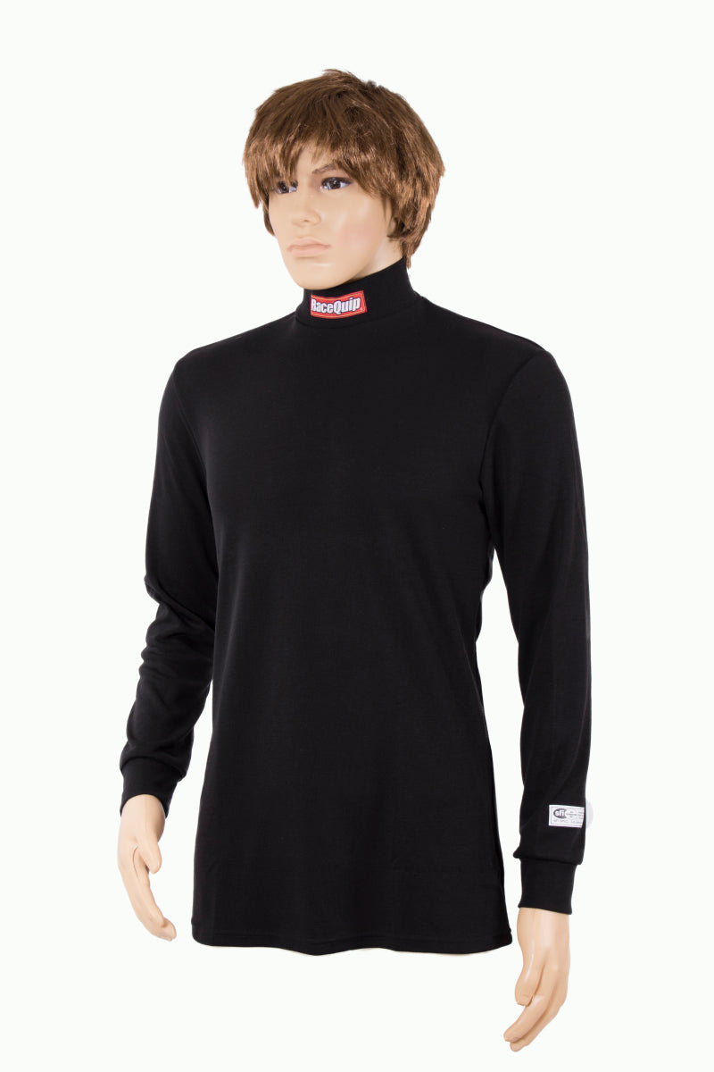 Racequip RaceQuip Black SFI 3.3 Fr Underwear Top - Small - Safety