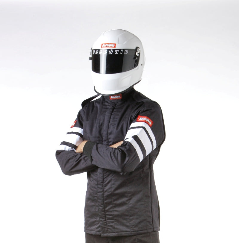Racequip RaceQuip Black SFI-5 Jacket - Medium - Safety