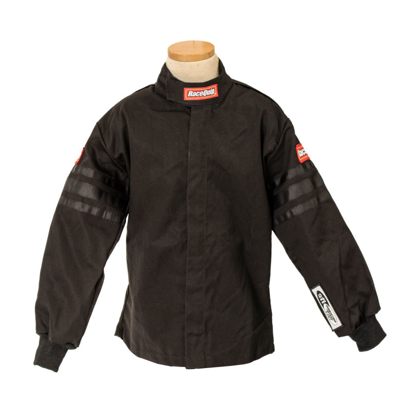 Racequip RaceQuip Black Trim SFI-1 JR. Jacket - KXXL - Safety