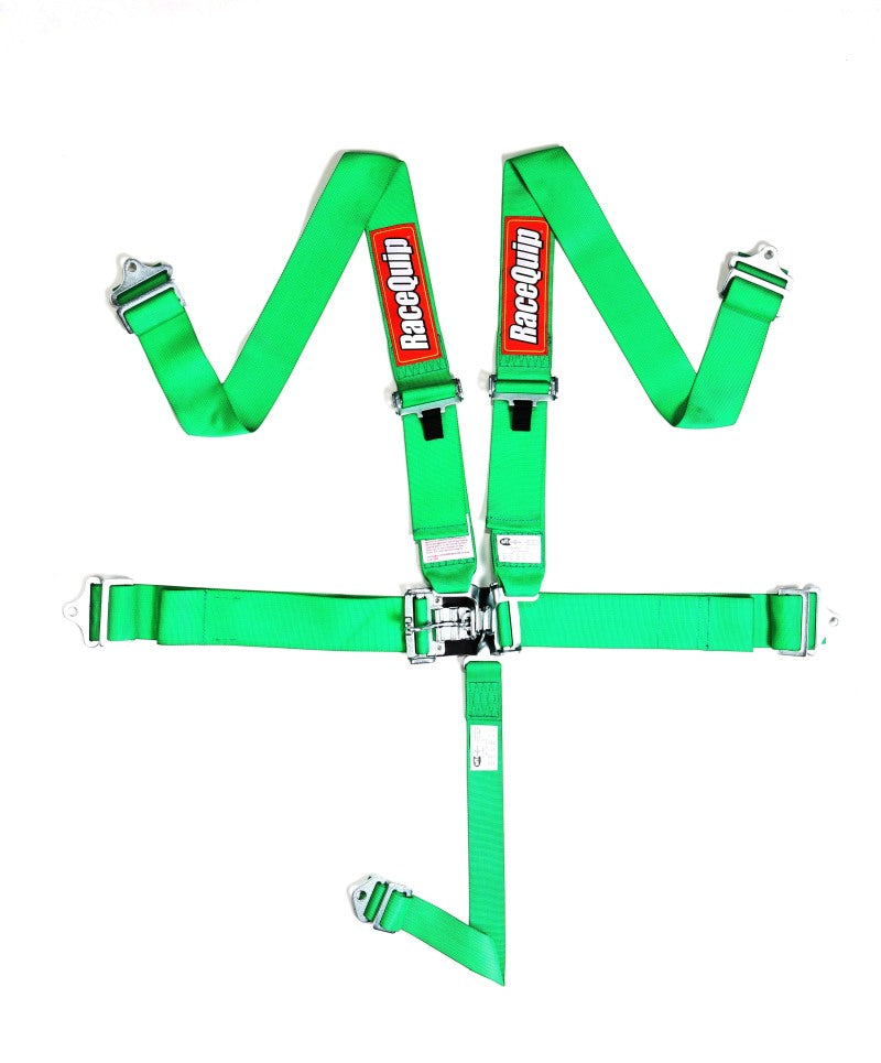 Racequip RaceQuip Green L & 5pt Seat Belt - Safety