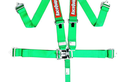 Racequip RaceQuip Green L & 5pt Seat Belt - Safety