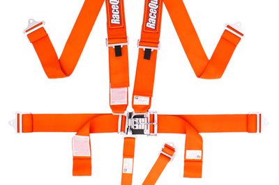 Racequip RaceQuip Orange L & 5pt Seat Belt - Safety