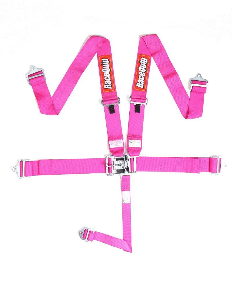 Racequip RaceQuip Pink L & 5pt Seat Belt - Safety