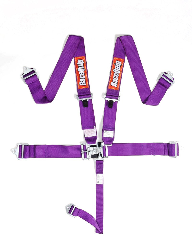 Racequip RaceQuip Purple L & 5pt Seat Belt - Safety