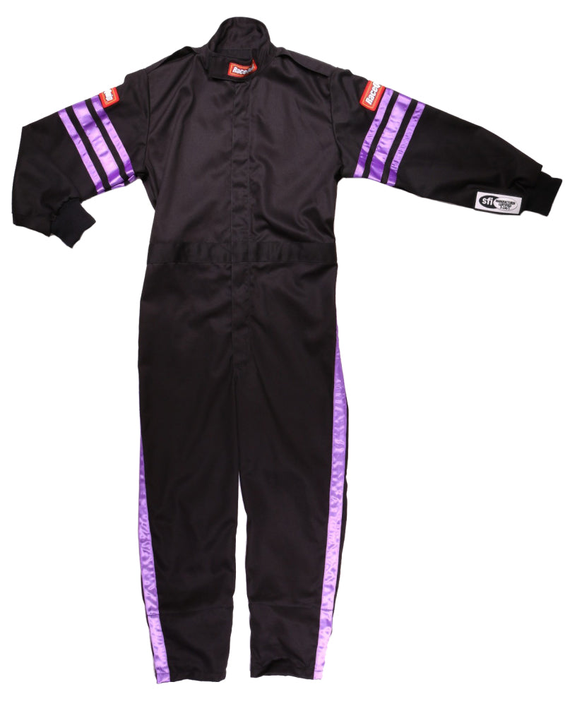 Racequip RaceQuip Purple Trim SFI-1 JR. Suit - KXXS - Safety