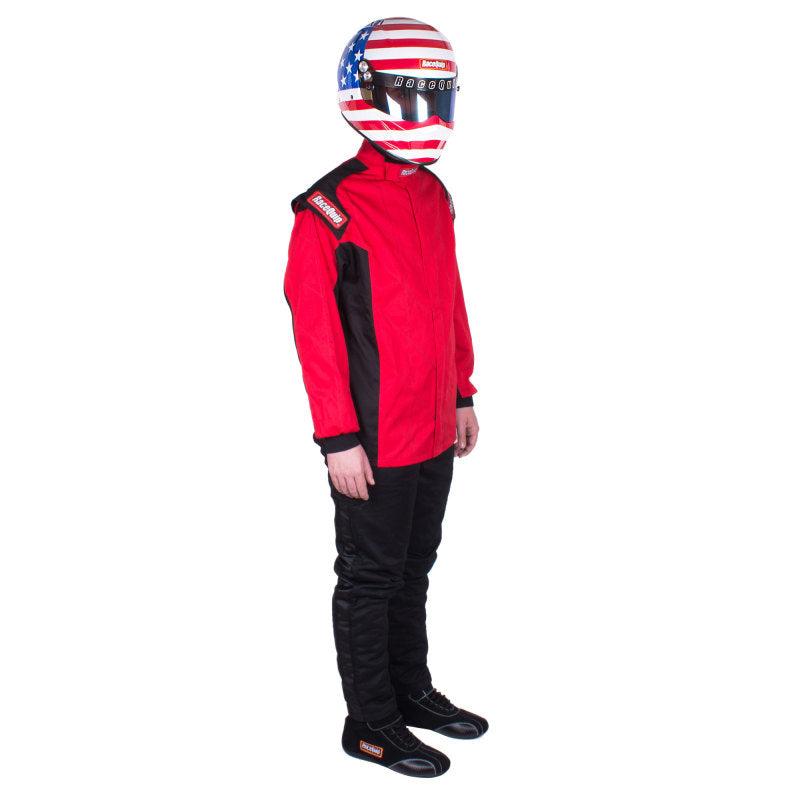 Racequip RaceQuip Red Chevron-1 Jacket - Large - Safety