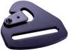 Racequip RaceQuip Snap Hook End Seat Belt Mounting Hardware / Fits 2 In. Belts / Forged Steel - Black - Engine