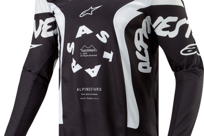 Alpinestars Racer Hana Jersey White/multicolor Xl - Black/White / 2X-Large - Apparel Collection