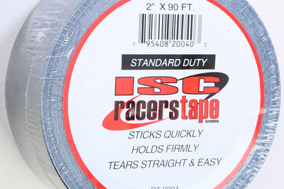 Isc Racers Tape 2’’x180’ (silver) - Black - Watercraft Collection