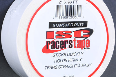 Isc Racers Tape 2’’x180’ (silver) - White - Watercraft Collection